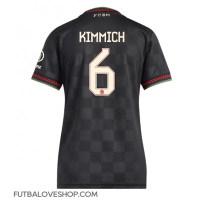 Dres Bayern Munich Joshua Kimmich #6 Tretina pre Ženy 2025-26 Krátky Rukáv Dres Bayern Munich Joshua Kimmich #6 Tretina pre Ženy 2025-26 Krátky Rukáv